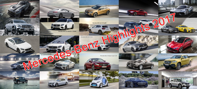 Sterne des Jahres:‭ ‬Mercedes-Benz Highlights‭ ‬2017: Mercedes-Fans.de-Jahresrückblick:‭ ‬Das waren die neuen Superstars‭ ‬2017