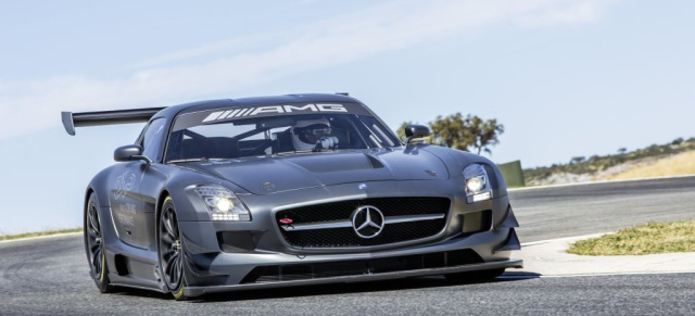 Superstar Debüt: Premiere des SLS AMG GT3 45th ANNIVERSARY in São Paulo (Fotos & Video) : Weltpremiere auf der São Paulo International Motorshow 2012
