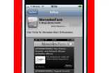 Neuigkeiten zur Mercedes-Fans-App!: Der Fehler ist behoben!