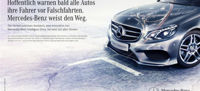 Vernetzt mit allen Sinnen: Mercedes-Benz Intelligent Drive: Mercedes-Benz startet Kampagne zu vernetzten Sicherheitstechnologien