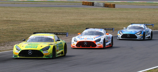 ADAC GT Masters auf dem Lausitzring: Top-Erfolge für Mercedes-AMG Customer Racing beim Saisonauftakt