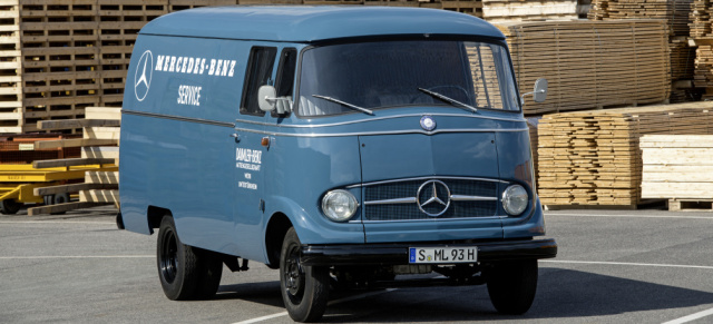 Vom Kutschbock im Freien zum klimatisierten Multimedia-Cockpit: Die Geschichte der Transporter-Cockpits bei Mercedes-Benz Vans