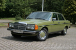 Der Buchhalter: Mercedes-Benz Limousine 200 (W123): Zweite Hand und fast keine Sonderausstattung.