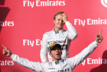 Formel 1: Hamilton baut WM-Fühhrung aus: Rosberg wird Zweiter und hat nun 24 Punkte Rückstand