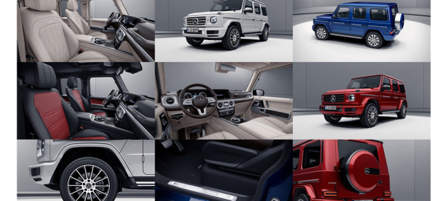 Mercedes-Benz G-Klasse 2018: Ins Bild gesetzt: Das sind die sehenswerten Ausstattungspakete der G-Klasse