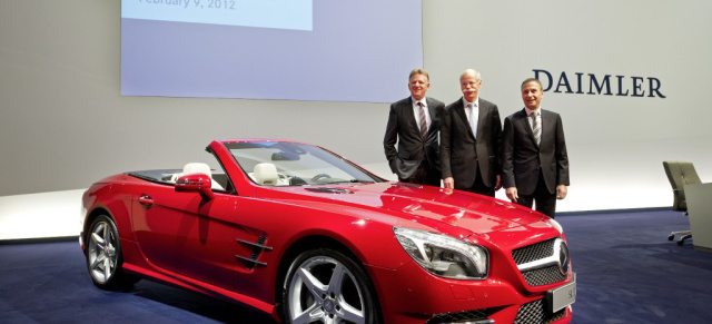 Bilanz 2011: Daimler glänzt im Jubiläumsjahr: Dr. Dieter Zetsche: "Wir haben die ambitionierten Ziele erreicht. Das Jubiläumsjahr 2011 ist für Daimler ein Rekordjahr geworden."