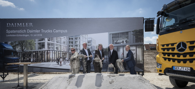 Daimler Trucks Campus: Spatenstich für neuen „Daimler Trucks Campus“ in Leinfelden-Echterdingen