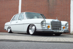 Weniger ist mehr: Mercedes 280SE (W108): 1972er Oberklasse-Limousine mutiert zum Lowrider