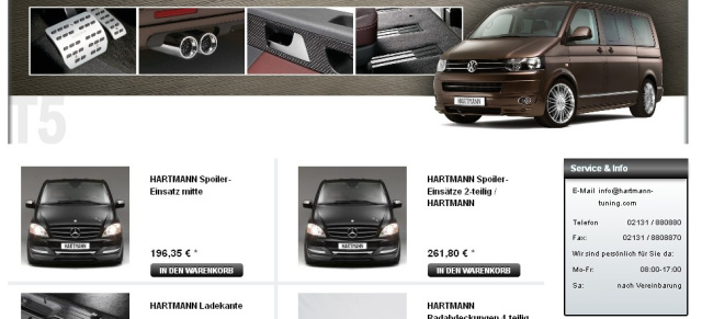 Neuer Online-Shop für Van-Fans!: VanSports.de hat seinen neuen Online-Shop fertig 