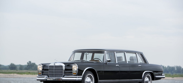 Mercedes-Benz 600 Pullman von Chen Yi wird versteigert:  Mao Tse Tung's Freund und  Aussenminister war Mercedes-Fan