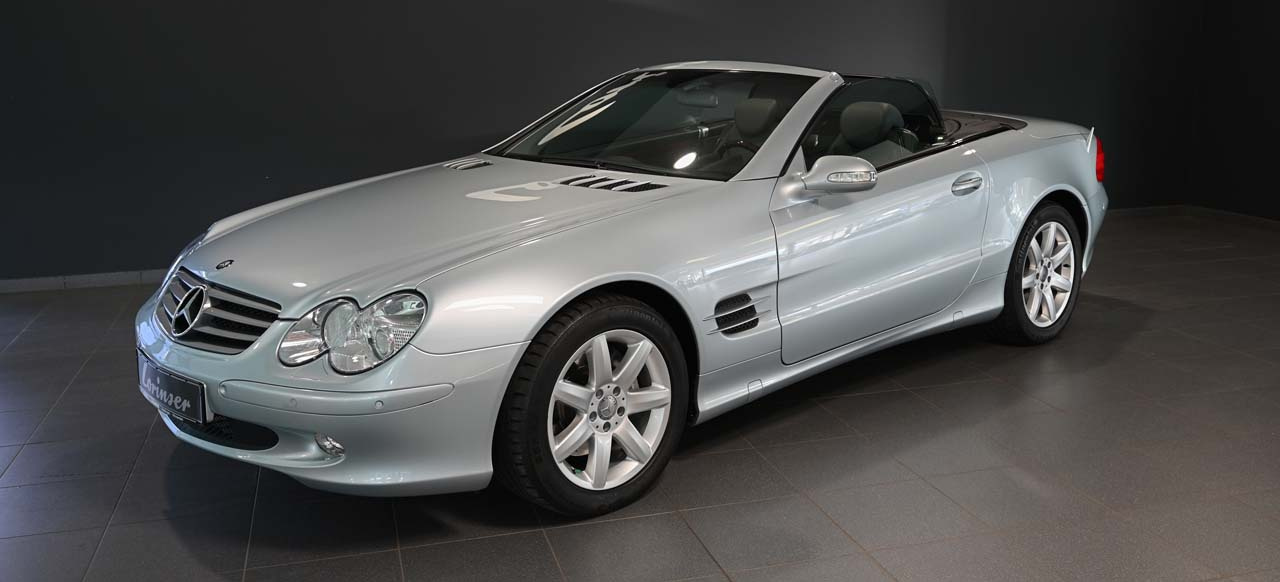 Sterne Unterm Hammer Mercedes Benz Sl 500 R230 Verkauft Klassiker Der Zukunft Lorinser Verkauft Einen Sl 500 Classic Mercedes Fans Das Magazin Fur Mercedes Benz Enthusiasten