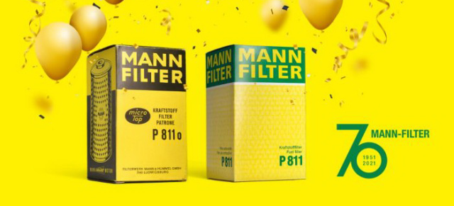 MANN-FILTER wird 70 Jahre alt: Filterexperte feiert runden Geburtstag