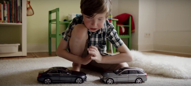 Witziges  Mercedes „Crash-Video“: Mercedes als "Spielverderber": „The uncrashable Toy Cars“
