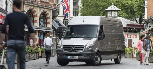 Mercedes-Sprinter: Aktuelle Zuverlässigkeitssudie: Der Mercedes Sprinter ist "Best of Britain"