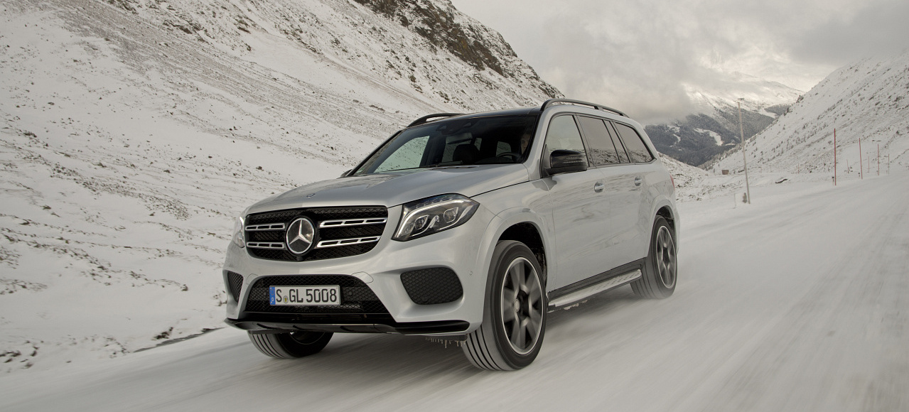 Mercedes Matic In Snow Mercedes Matic In Snow