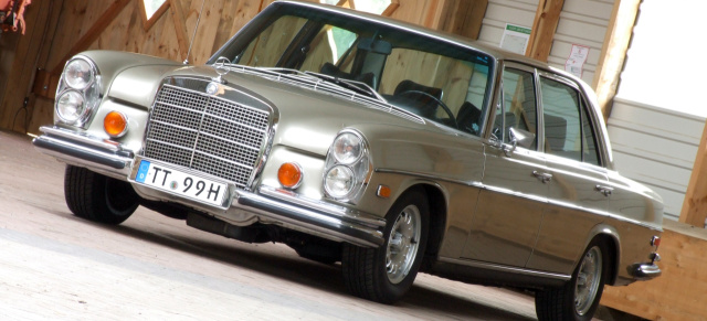 1960er Jahre Muscle Car aus Sindelfingen: Mit 250 PS V8-Motor: 1968 Mercedes-Benz 300 SEL 6.3