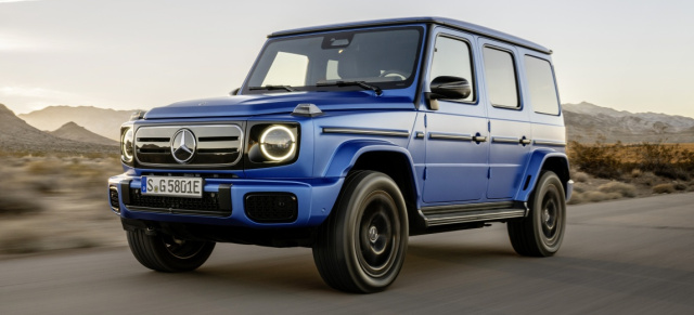 Premiere in Peking: Mercedes-Benz G 580 EQ: Der neue Geländewagen: Vorhang auf für die vollelektrische Mercedes G-Klasse