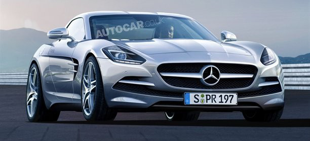 Offiziell: Kleiner SLS kommt als "SLC " : Mercedes-Chefdesigner Gorden Wagener bestätigt "Baby SLS" und Bezeichnung SLC. Soll 2014 kommen.