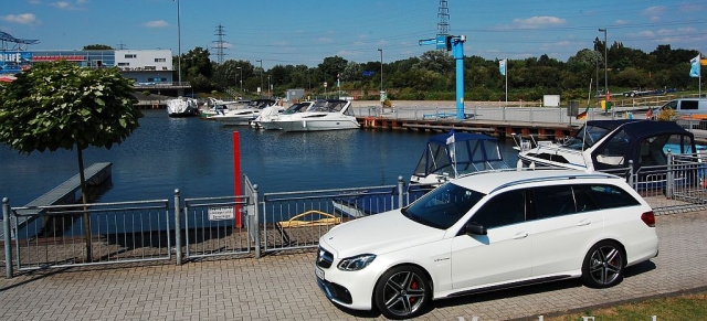 E63 AMG S T-Modell: Die "Vernunftlösung": Fahrbericht: Mercedes-Benz E63 AMG S 4MATIC - Sportwagen mit Stauraum!