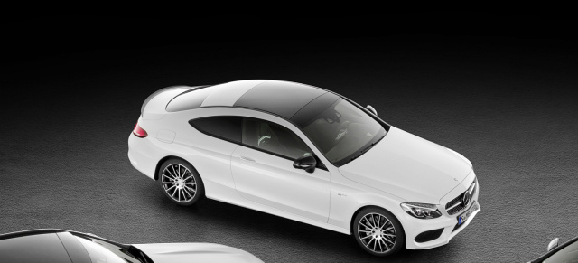 Vor allen Augen versteckt: Mercedes-AMG C 43 Coupé: Premiere für das neue  Mercedes-AMG C 43 Coupé in Genf