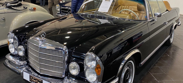 Fundstück auf der Techno Classica: Mercedes-Benz 280 SE 3,5 Cabriolet aus der Privatsammlung von Hans-Werner Aufrecht