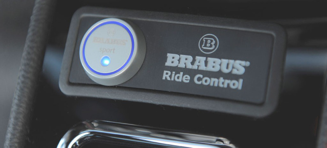 BRABUS Ride Control: Der Mercedes Tuner bietet für alle G-Klasse Modelle ein neues  elektronisch verstellbares Komfortfahrwerk an