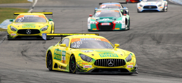 MANN-FILTER Motorsport beim ADAC GT Masters in Hockenheim: Bittersüßes Finale für die MANN-FILTER Mambas