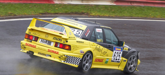 Training für den großen Tag! : Mit dem Mercedes-Benz AMG 190 E 2.5 EVO II des INTAX-Teams bei der VLN: der dritte Lauf als Vorbereitung für das 24 Stunden-Rennen am Nürburgring /Fotos: SB-Medien, Team INTAX