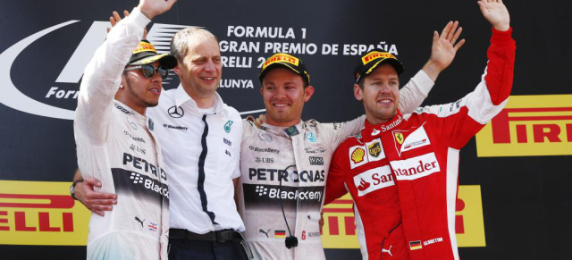 Formel 1: Großer Preis von Spanien, Rennen: Doppelsieg für Mercedes-AMG Petronas!