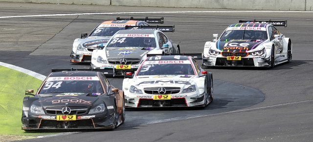 DTM-Rennen am Lausitzring am Sonntag: Keine Chance gegen Audi-Übermacht.