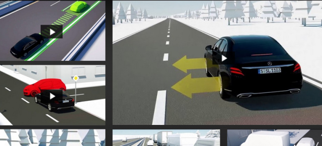 Mercedes-Benz Intelligent Drive Next: Die Assistenzsysteme von Mercedes-Benz (8 Videos): So geht das: Die Assistenzsysteme von Mercedes-Benz werden im Film erklärt 