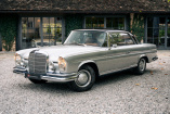 Sterne unterm Hammer bei HK-ENGINEERING: Two-Tone S-Klasse: Mercedes-Benz 300 SE Coupé (W112) mit elektrischem Schiebedach