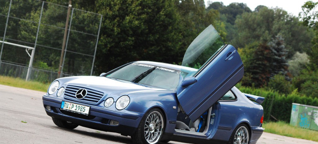 Getunter CLK als Forever Love: Mercedes Tuning, das unter die Haut geht: 98er Mercedes-Benz CLK 230 Kompressor