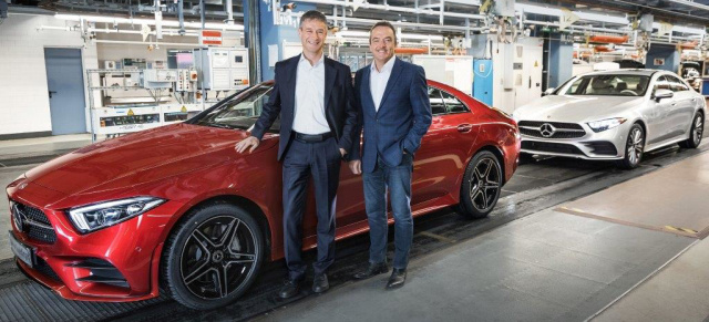 Der Mercedes-Benz CLS steht in den Startlöchern: Mercedes-Benz Werk Sindelfingen startet Produktion des neuen CLS 