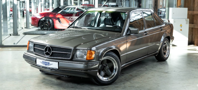 Sterne unterm Hammer bei AutoSL: Baby-Benz mit Zähnen: Mercedes-Benz 190E 5.0 V8 von Schulz-Tuning