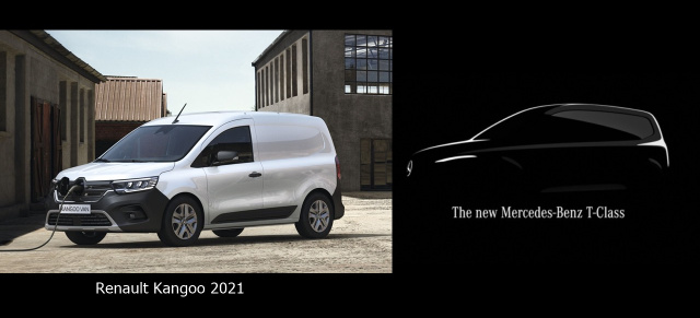 Ausblick auf Mercedes Citan / T-Klasse: Der neue Kangoo 2021 ist da: Wieviel Renault wird im neuen Mercedes Citan / T-Klasse stecken?