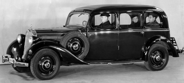 Vor 85 Jahren: Der erste Mercedes-Benz-Pkw mit Dieselmotor: 9,5 Liter Dieselöl und 400 Kilometer Reichweite: Premiere für den Mercedes-Benz 260 D (W138)
