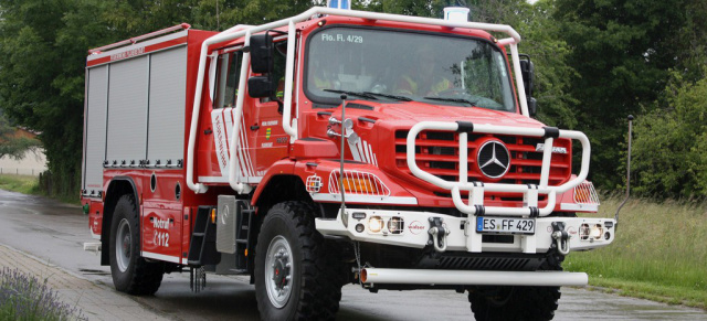 Mercedes at Work: MB Zetros für die Feuerwehr: Paul Nutzfahrzeuge präsentiert außergewöhnlicher Zetros-Umbau für die Feuerwehr Filderstadt