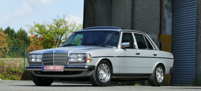 Silver Star: 1984er Mercedes-Benz 300D W123 im milden Sporttrimm