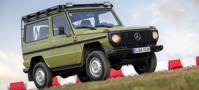 Grüne Jubiläumstour für 500.000 G-Klassen: Von München nach Graz: Autobahn-Roadtrip im 1986er Mercedes 280 GE