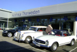Sternstunden in Ostwestfalen : "Jahreswagentag mit Zeitreise" bei Mercedes Autohaus Thorwesten