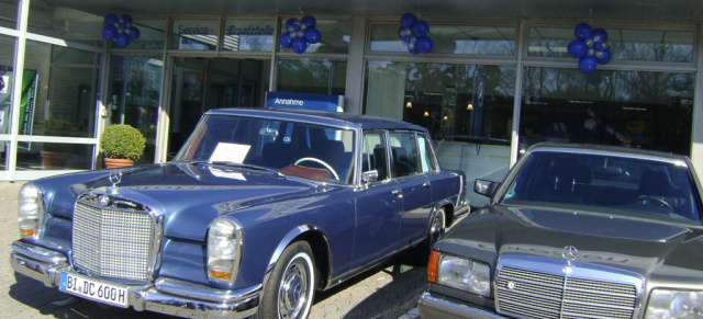 Sternstunden in Ostwestfalen : "Jahreswagentag mit Zeitreise" bei Mercedes Autohaus Thorwesten