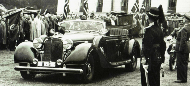 Repräsentationswagen in der Geschichte der Daimler AG, Teil 5 : Rückblick in der Geschichte des 125-Jahre bestehenden Automobilherstellers in acht Teilen  Teil 5: Mercedes-Benz Typ Großer Mercedes (W 150),  1938 bis 1943