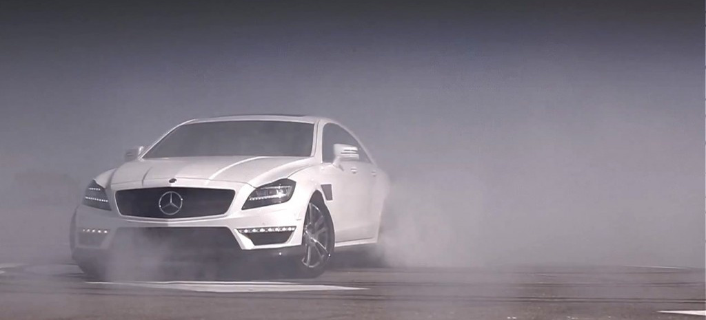 CLS 63 AMG дрифт