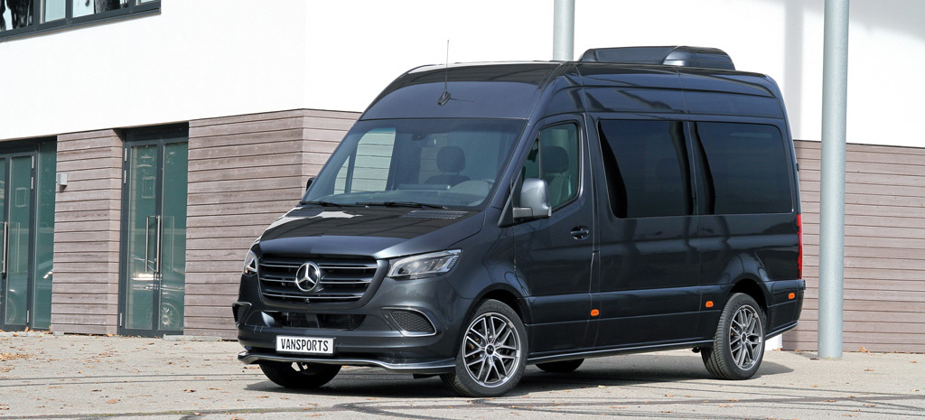 Mercedes-Benz Sprinter Tuning : VANSPORTS.DE, „SP Stream“- Veredlung für  den neuen Sprinter - News - Mercedes-Fans - Das Magazin für  Mercedes-Benz-Enthusiasten