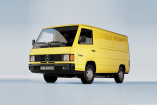 MB 100: Der Vorläufer der Mercedes-Vans: Der neue Transporter kommt 1987 mit Vorderradantrieb // Baureihe 631 (1987  1995)