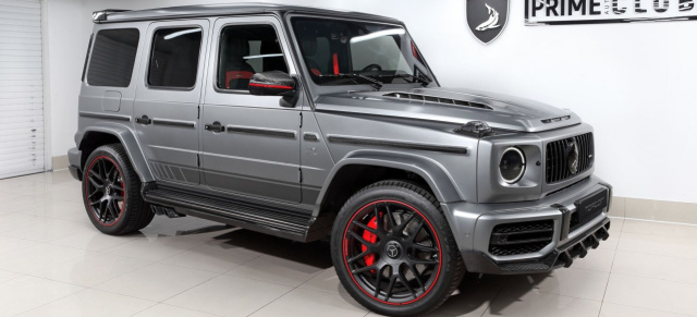 Mercedes-G-Klasse Tuning von Topcar: Mercedes AMG G63 Edition 1 hat den edlen Carbon-Schimmer