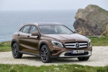 Der neue GLA auf der Mercedes-FanWorld: Mercedes-Benz bringt den kompakten Premium-SUV zur Essen Motor Show.