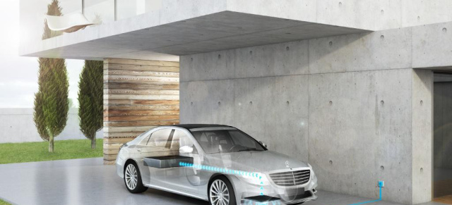 Mercedes unplugged: Strom tanken ohne Stecker: So funktioniert das kabellose Laden von Hybrid- und Elektrofahrzeugen