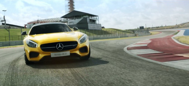 Herzrasen: Mercedes-AMG GT auf Circuit of The Americas: Er ist entfesselt: Mercedes-AMG GT rockt die Rennstrecke